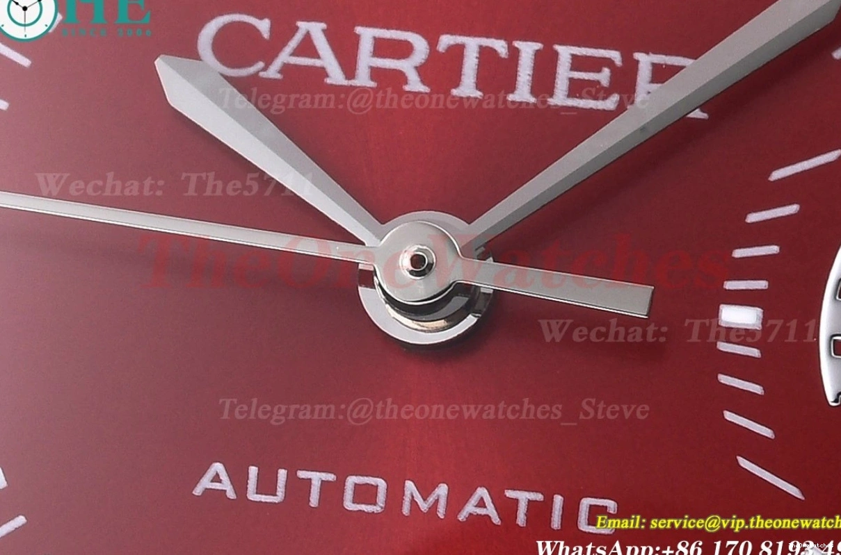 NH05 SS 33mm Dial GDF Bleu Ballon SS Red De Cartier 1207